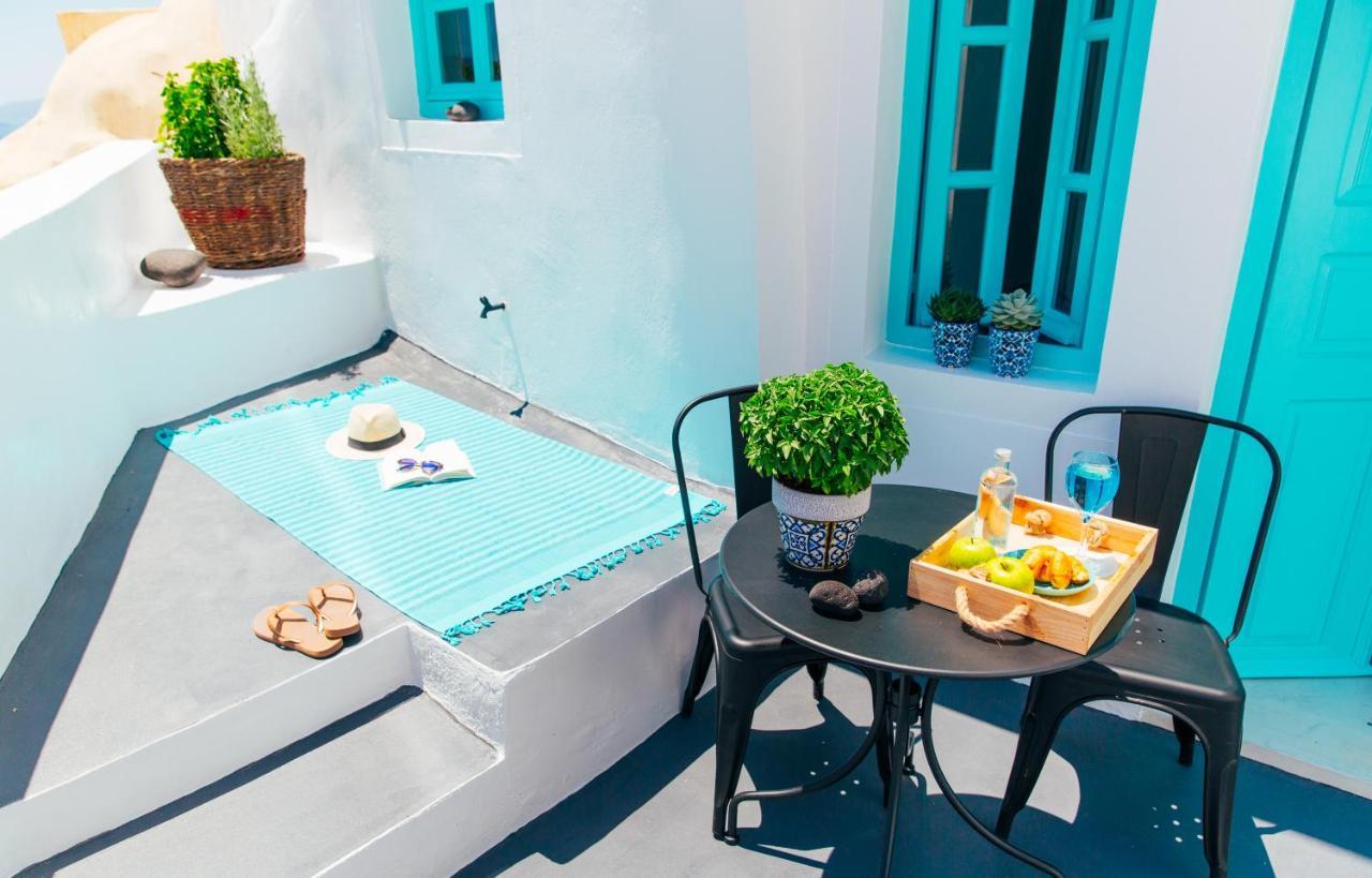 Blessed Blue Boutique Cave Suite Oia  Esterno foto
