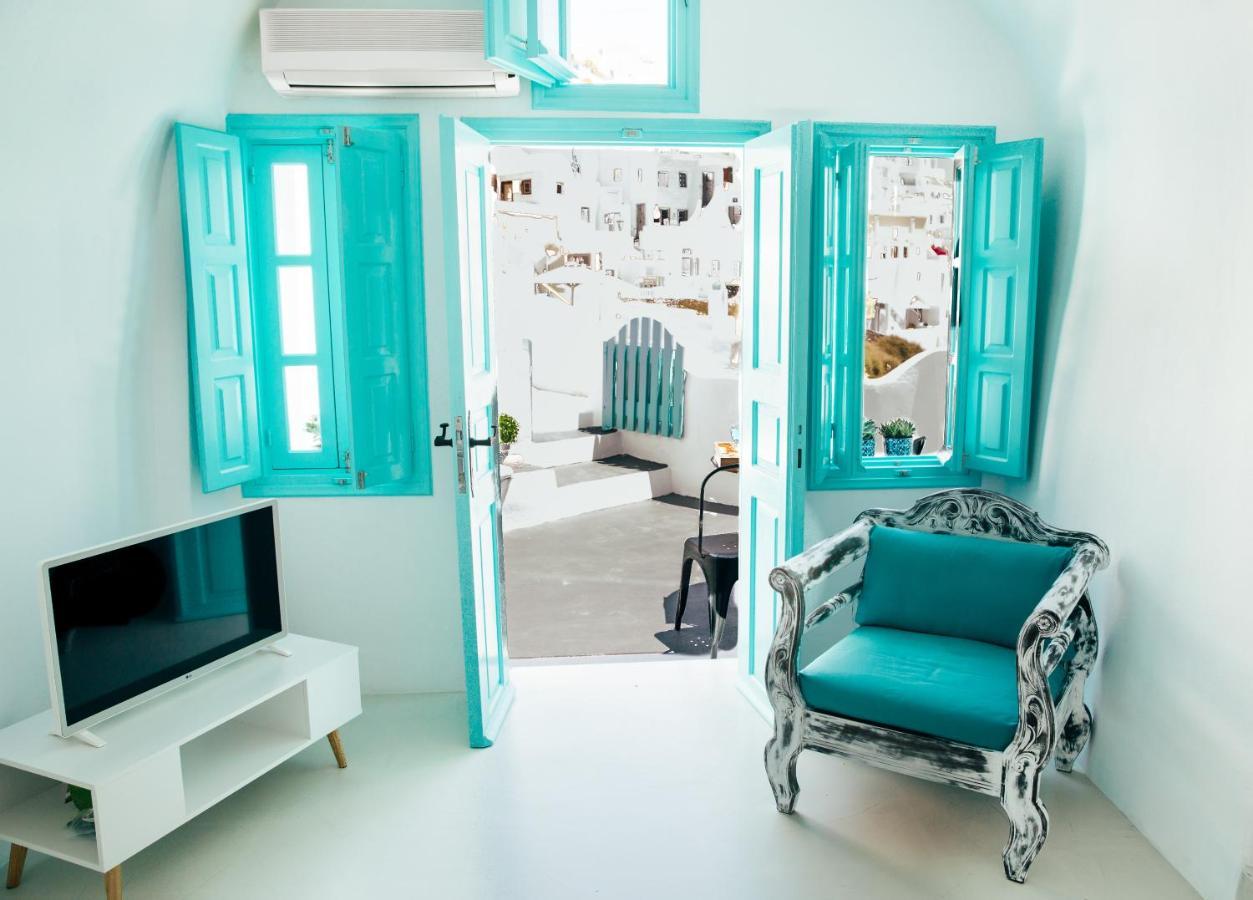 Blessed Blue Boutique Cave Suite Oia  Esterno foto