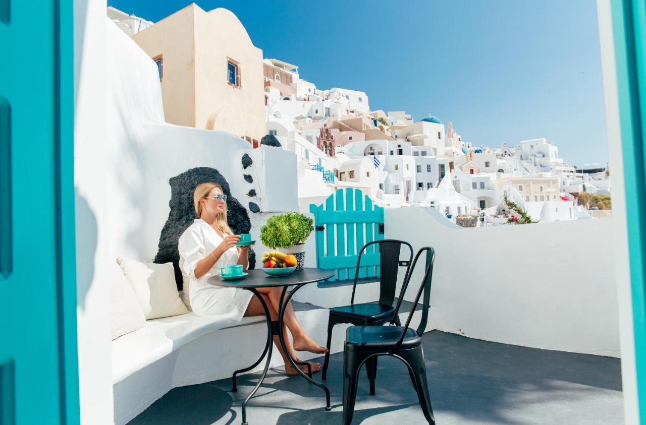 Blessed Blue Boutique Cave Suite Oia  Esterno foto