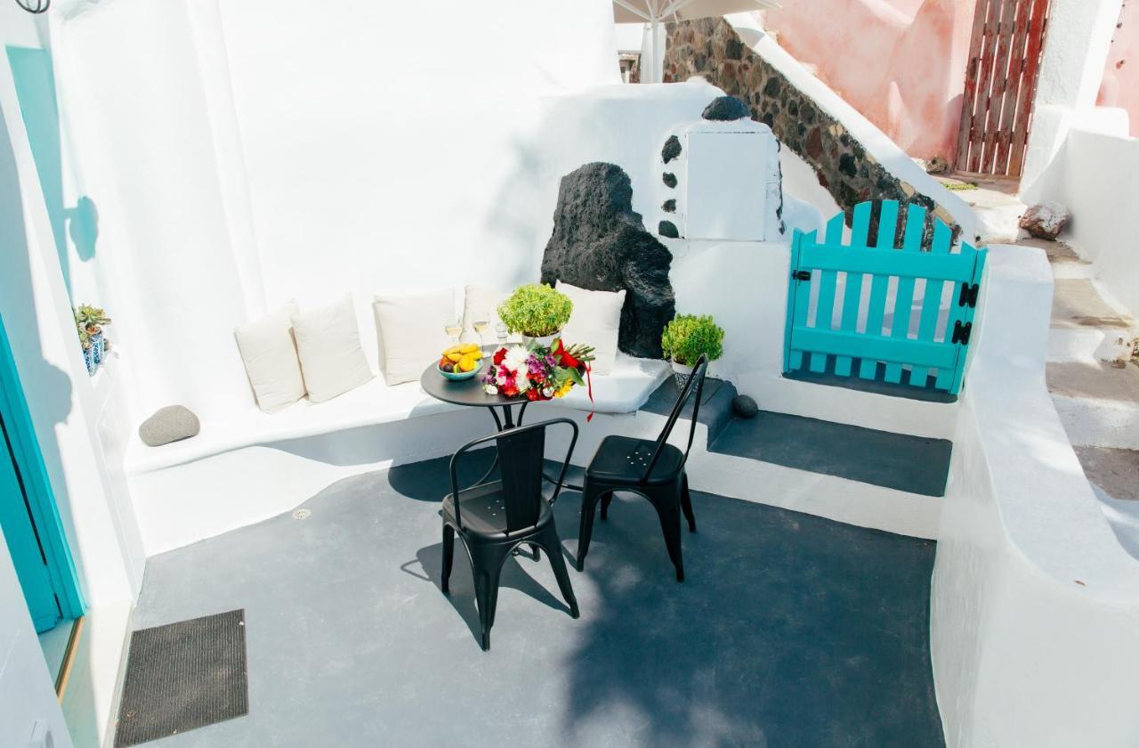 Blessed Blue Boutique Cave Suite Oia  Esterno foto